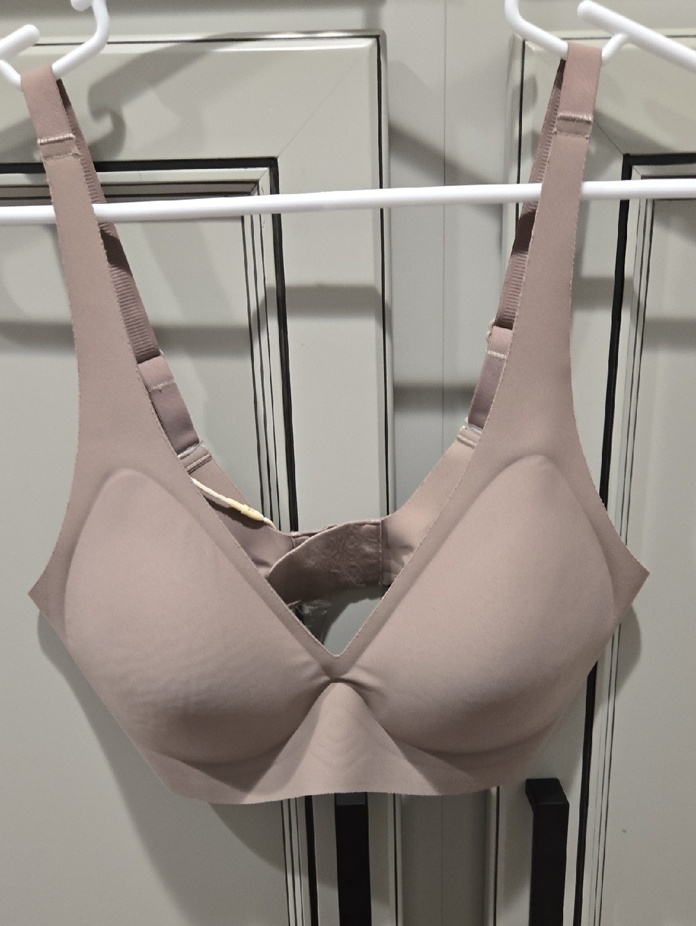 Smooth Wireless Everyday Bra in Taupe - Soft Support